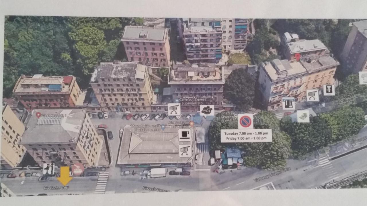 Appartamento Stadio Genova Marassi Zewnętrze zdjęcie
